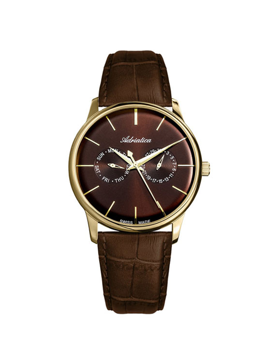 Часы Adriatica Gents Leather 8243.121GQF