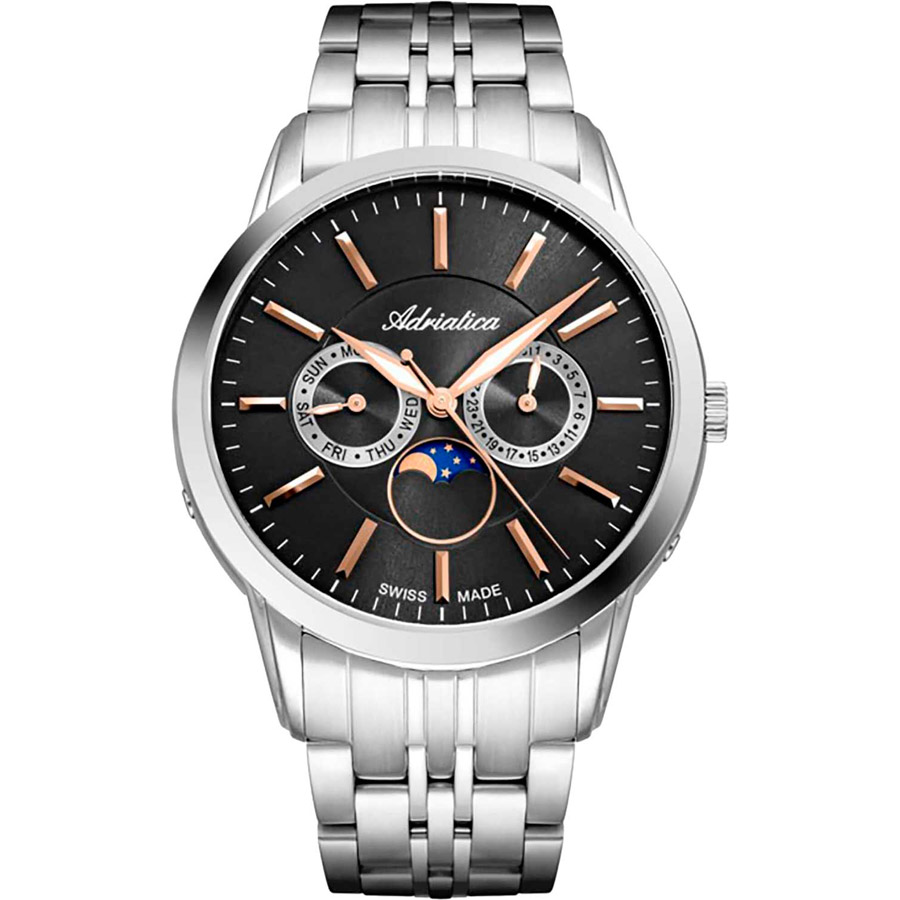 Часы Adriatica Moonphase 8306.51R7QF