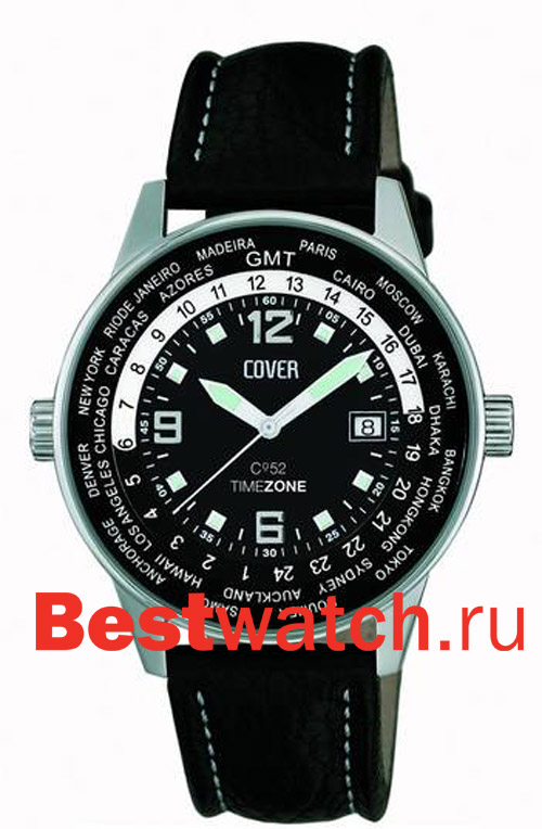 Часы Cover Gents 52.ST1LBK_GMT