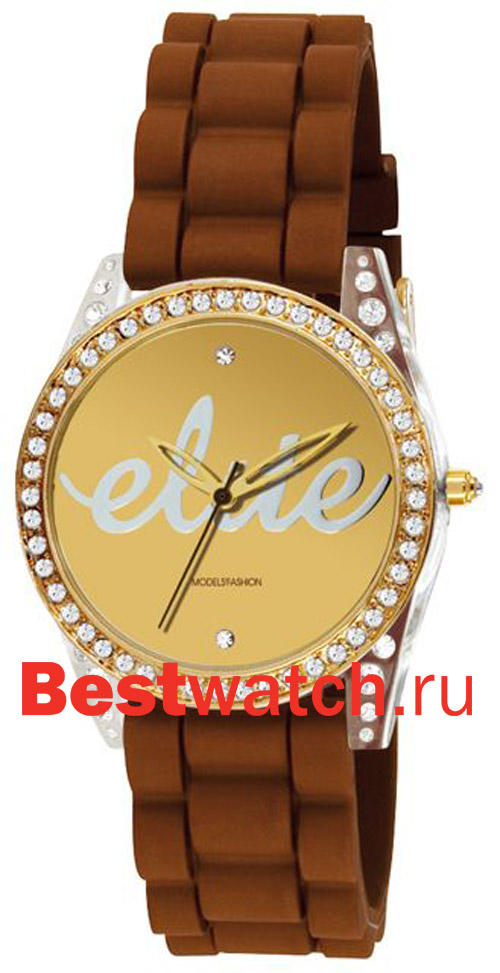 Часы Elite Leather Crystal E52519-105