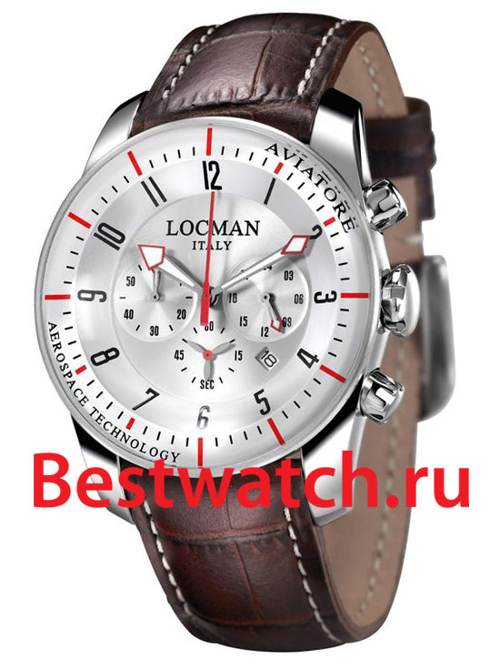 Часы Locman AVIATORE 045000AVFKRAPST