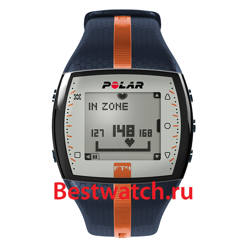 Часы Polar FT4M-Blue-Orange
