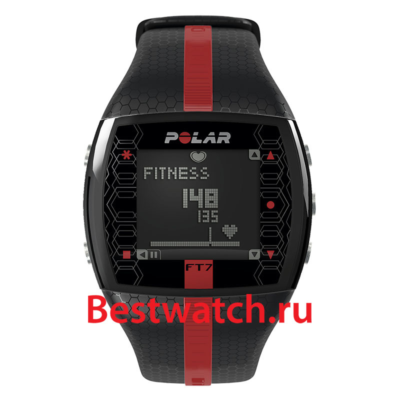 Часы Polar FT7M-Black-Red
