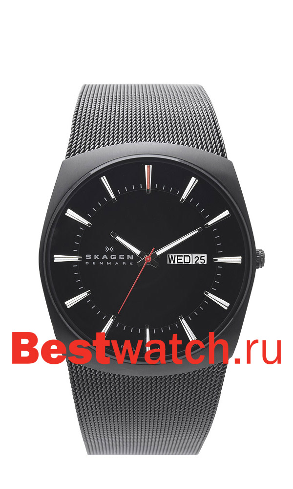 Часы Skagen Mesh Titanium 696XLTBB