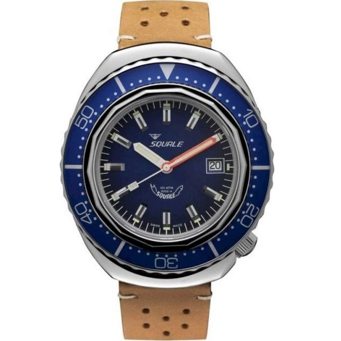Часы Squale 2002 2002.SS.BL.BL.PTC