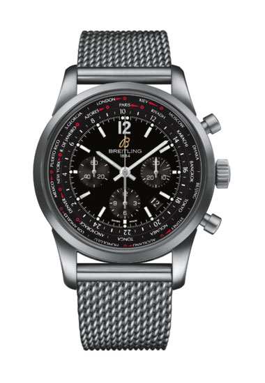 Часы Breitling Transocean Unitime Pilot AB0510U6-BC26-159A