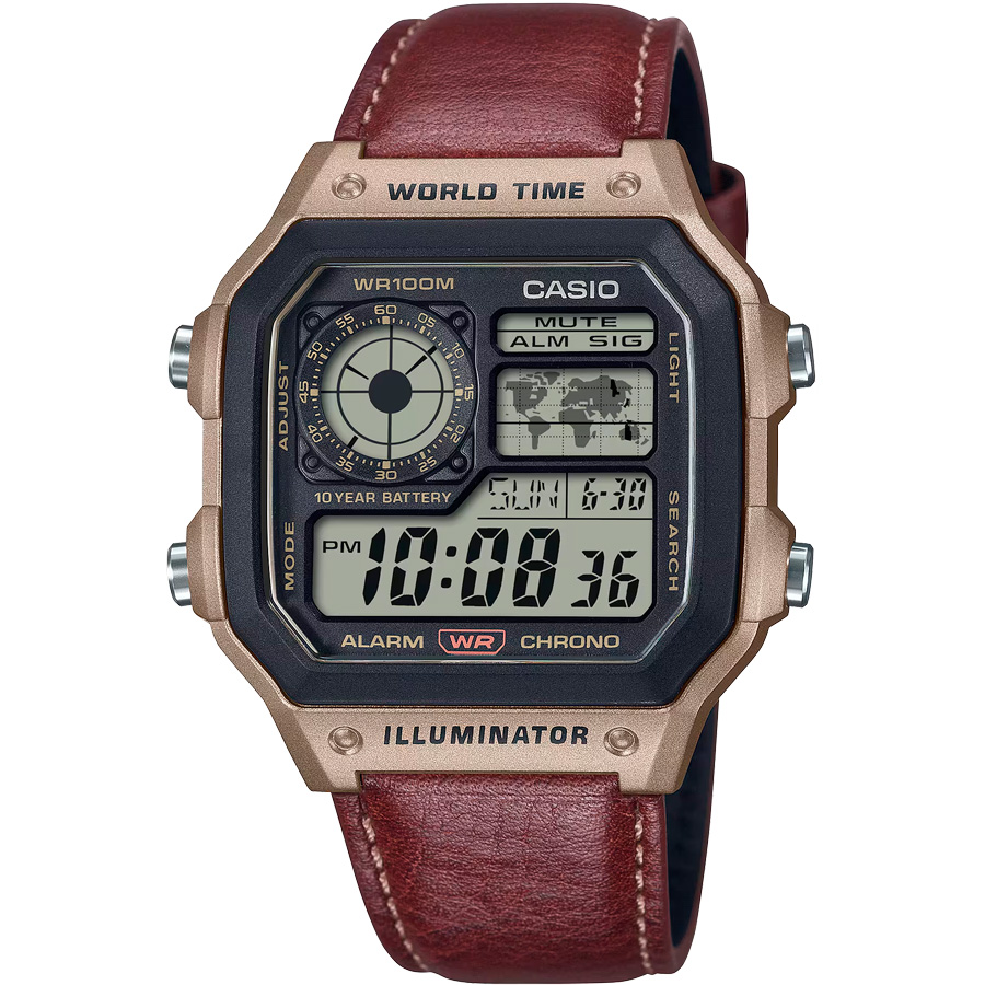 Часы Casio Digital AE-1200WHL-5A