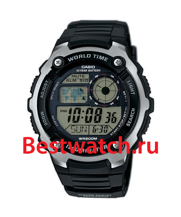 Часы Casio Digital AE-2100W-1A
