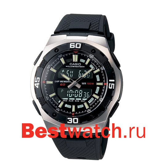 Часы Casio Ana-Digi AQ-164W-1A