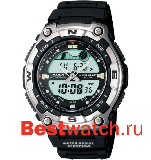 Часы Casio Ana-Digi AQW-100-1A