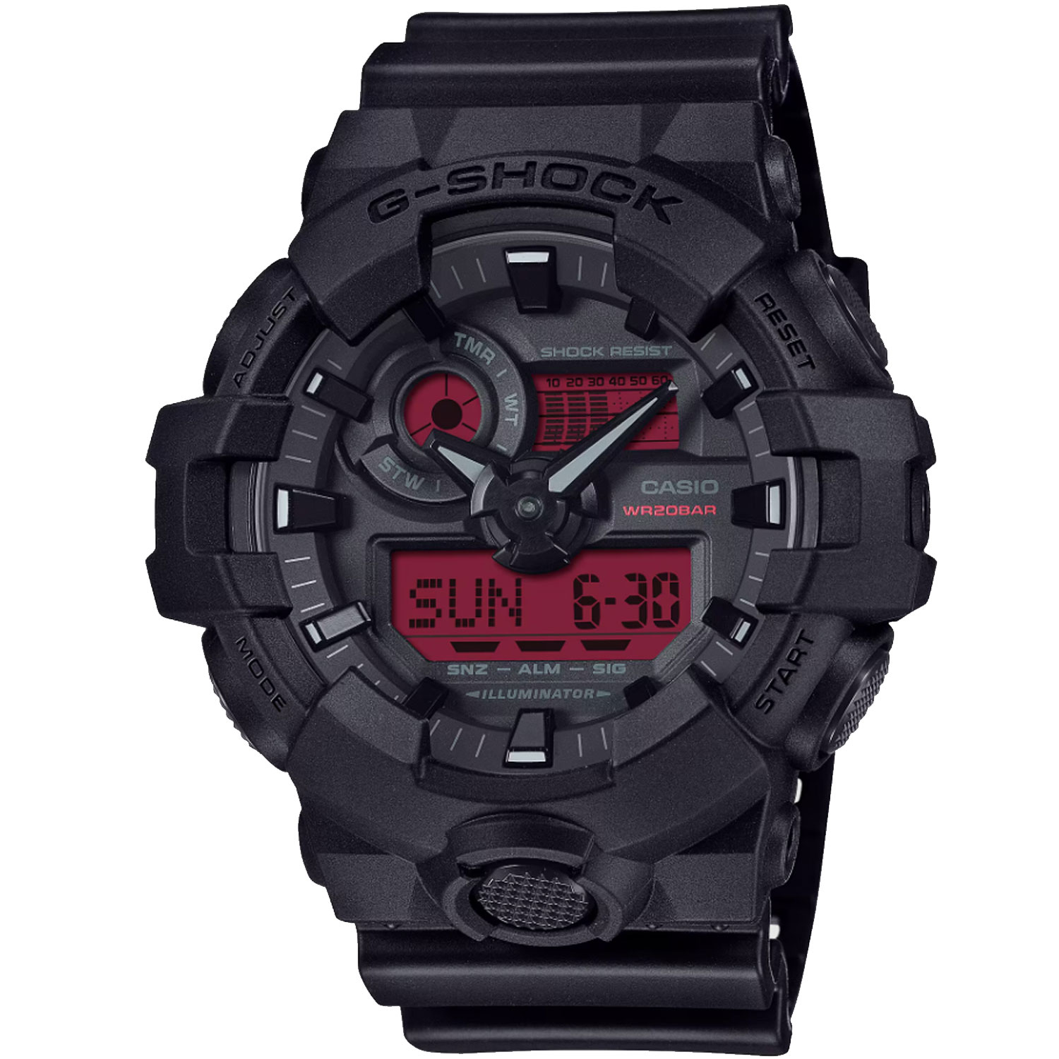 Часы Casio G-Shock GA-700BBR-1A