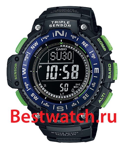 Часы Casio Pro-Trek SGW-1000-2B
