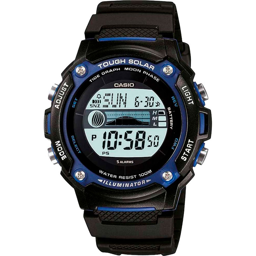 Часы Casio Digital W-S210H-1AVEG