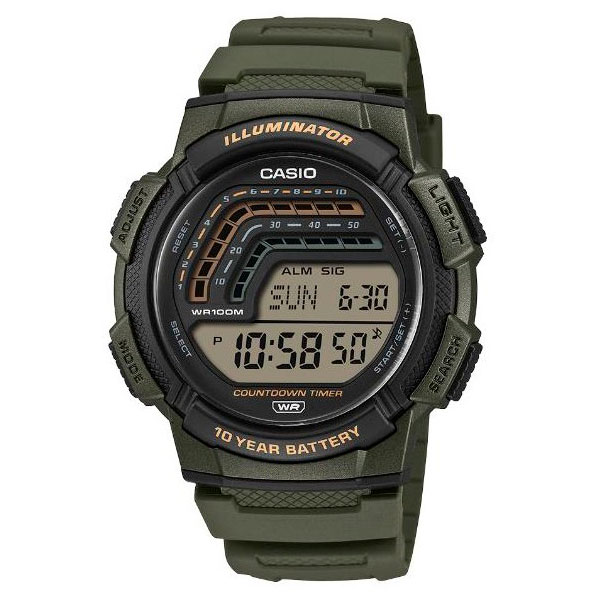Часы Casio Digital WS-1800-3A