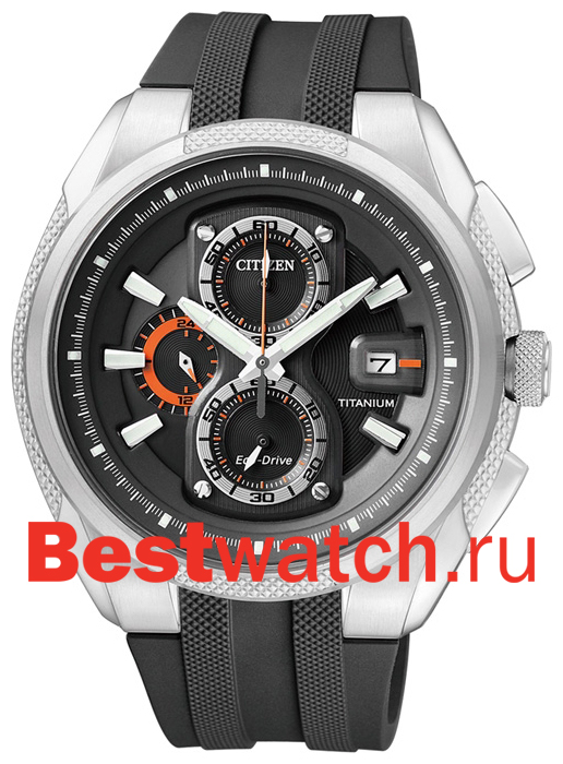 Часы Citizen Titanium Chronograph CA0200-03E