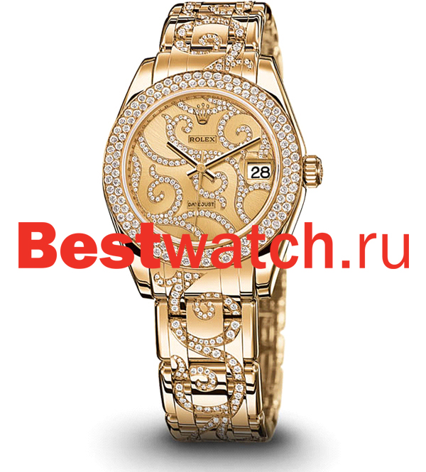 Часы Rolex Pearlmaster 81338d_champagne