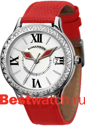 Часы Romanson Trendy RL1222QLW(WH)RED