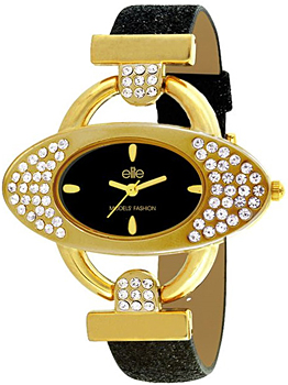 Часы Elite Leather Crystal E51652S-103