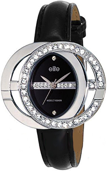 Часы Elite Leather Crystal E52662-203