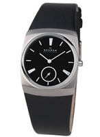 Skagen Leather Rectangular 511SSLB