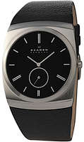 Skagen Leather Rectangular 511XLSLB