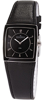 Skagen Leather Rectangular 563XSBLB