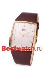 Skagen Leather Rectangular 567LGLD