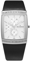 Skagen Leather Rectangular 656LSLB