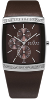 Skagen Leather Rectangular 656LSLD