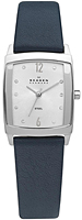 Skagen Leather Rectangular 691SSLN