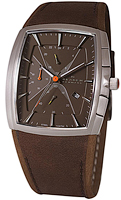 Skagen Leather Rectangular 747LSLD