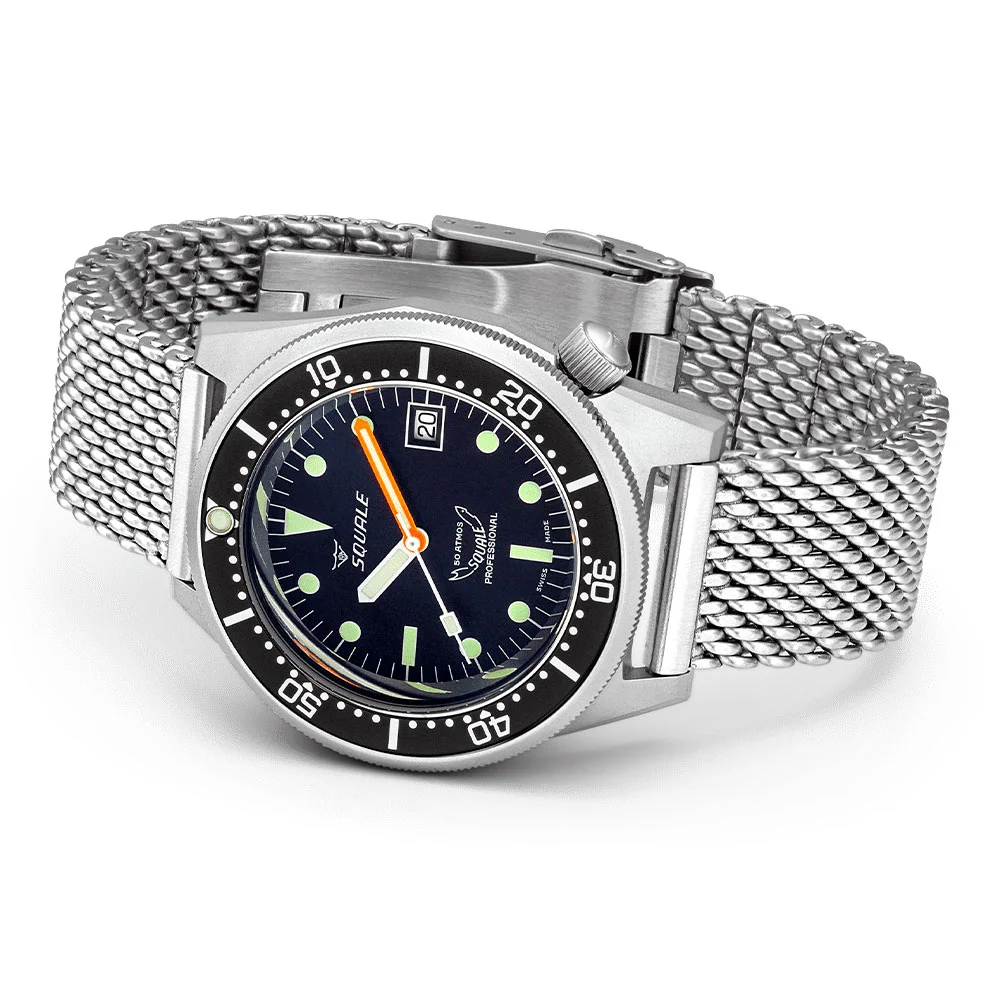Squale 1521BKBL.ME20