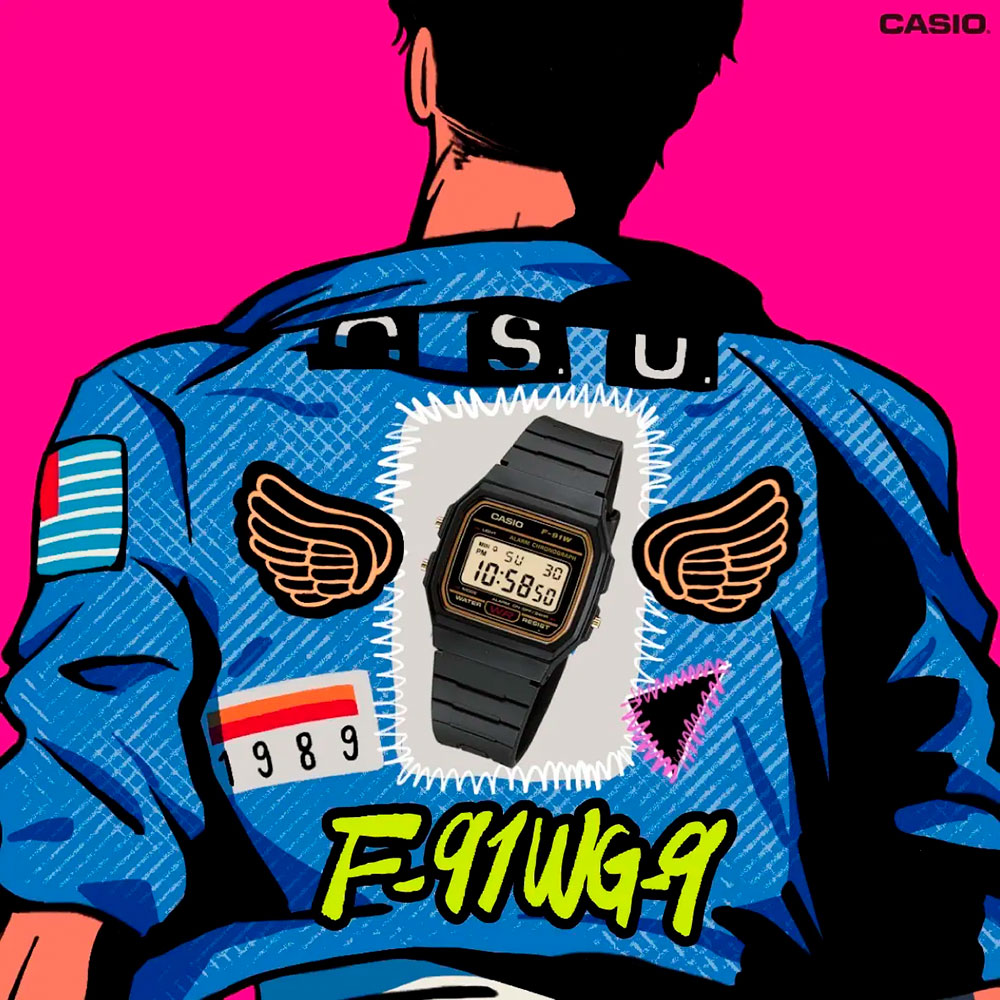 casio F-91WG-9