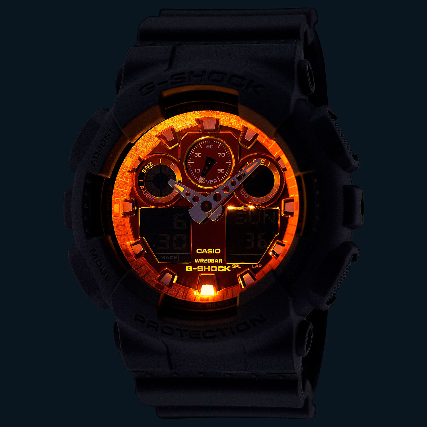 casio GA-100FL-8A