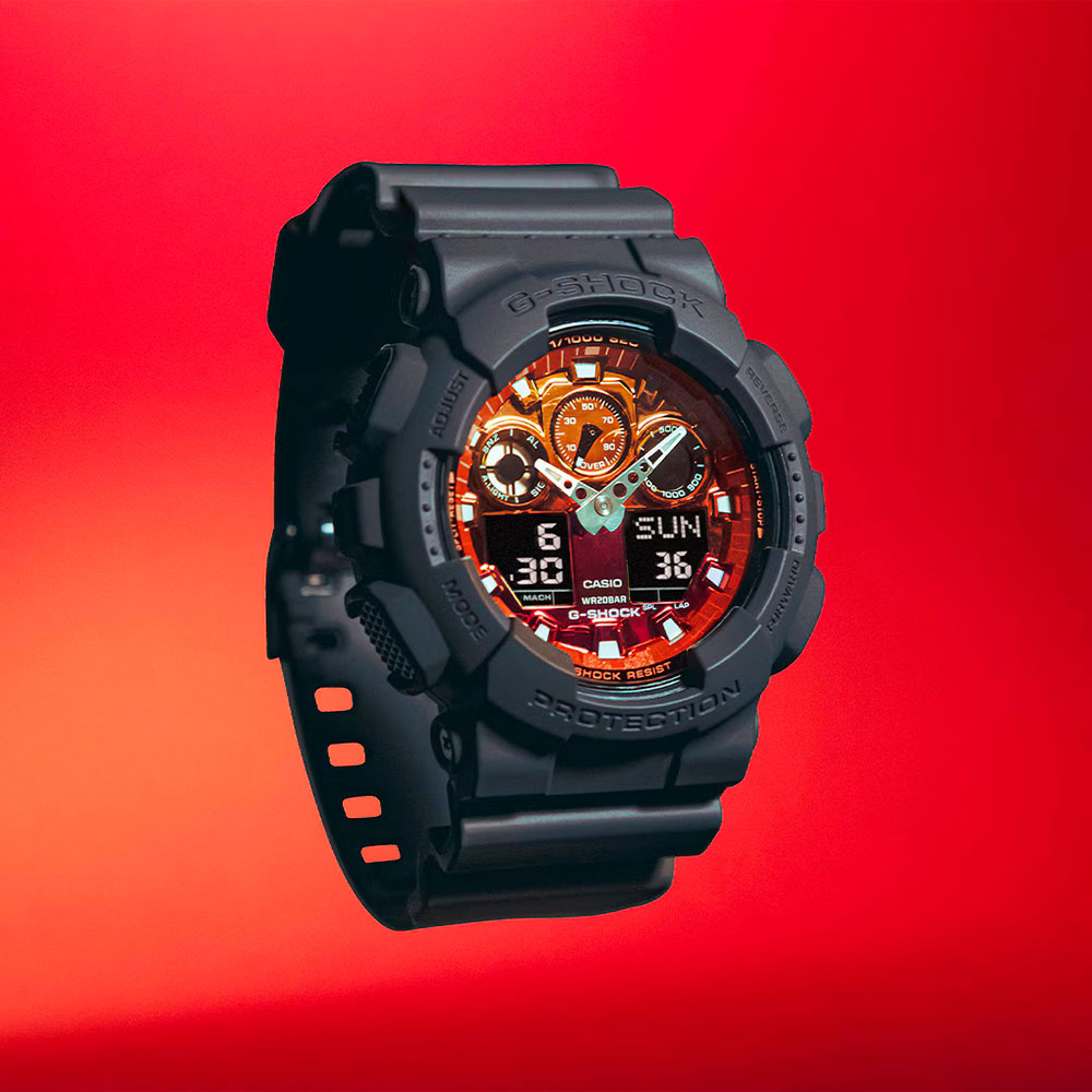 casio GA-100FL-8A
