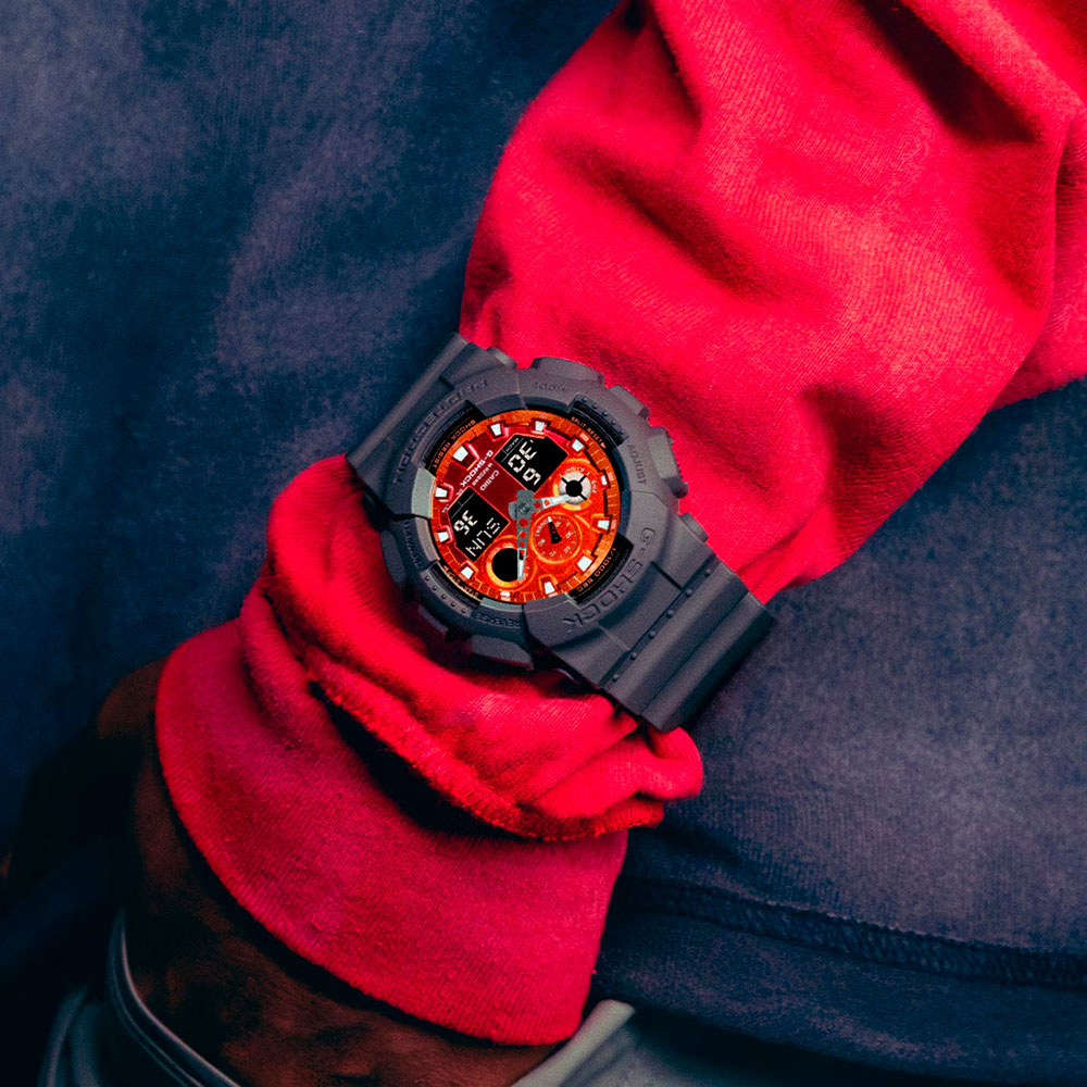 casio GA-100FL-8A