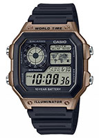 Casio Digital AE-1200WH-5AVEF