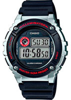 Casio Digital W-216H-1C