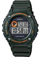 Casio Digital W-216H-3B