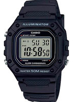 Casio Digital W-218H-1AVEF