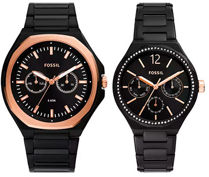 Часы Fossil Evanston BQ2645SET