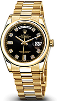 Rolex Day-Date 36 118208d_black