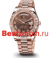 Rolex Day-Date II 41 218235_chocolate