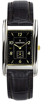Часы Romanson Leather TL0224SXC(BK)