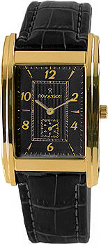 Часы Romanson Leather TL0224SXG(BK)