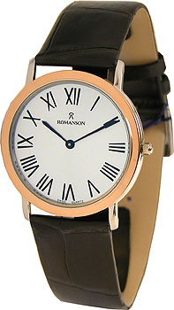 Часы Romanson Leather TL5111SMJ(WH)