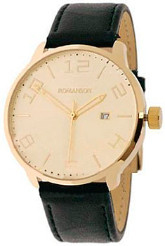 Часы Romanson Leather TL8250MG(GD)