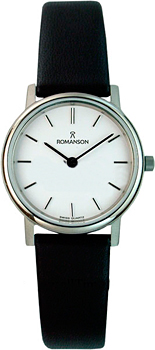 Часы Romanson Leather UL3578LW(WH)